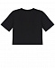 Черная футболка с логотипом из пайеток MSGM | Фото 2