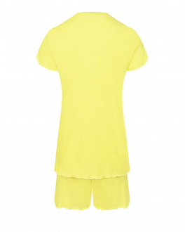 Желтая пижама: футболка и шорты Dan Maralex Желтый, арт. 391171216 | Фото 2