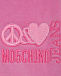Розовая спортивная куртка с капюшоном Mo5ch1no Jeans | Фото 12