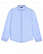 Хлопковая голубая рубашка Dal Lago | Фото 2