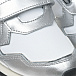 Белые кроссовки с серебристыми вставками W6YZ | Фото 6