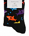 Черные носки с принтом &quot;акулы&quot; Happy Socks | Фото 2