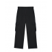 Черные брюки с карманами карго Dan Maralex | Фото 1