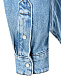 Синяя джинсовая рубашка MSGM | Фото 10