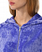 Бархатная спортивная куртка с капюшоном, фиолетовая Hinnominate | Фото 8