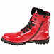Красные лакированные ботинки с подкладкой из меха Dolce&Gabbana | Фото 4