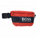 Красная сумка-пояс с логотипом, 25x13x4 см Hugo Boss | Фото 2