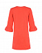 Красное платье с оборками на рукавах Moschino | Фото 3