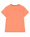 Оранжевая футболка с принтом &quot;BROOKLYN looking cool, feeling cool&quot;  | Фото 3