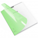 Тетрадь 18 листов, линейка, Классика CoverPrо Neon, зеленый, А5+, комплект 10 штук ErichKrause | Фото 1