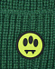 Зеленая шапка с лого Barrow | Фото 3