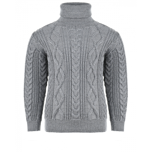 Серый свитер из шерсти Arc-en-ciel | Фото 1