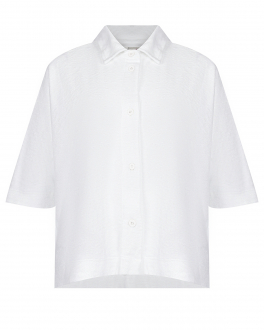 Белая рубашка свободного кроя Deha Белый, арт. D83443 10001 | Фото 1