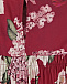 Блуза из вискозы с цветочным принтом Monnalisa | Фото 4
