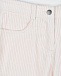 Вельветовые брюки пудрового цвета Stella McCartney | Фото 4