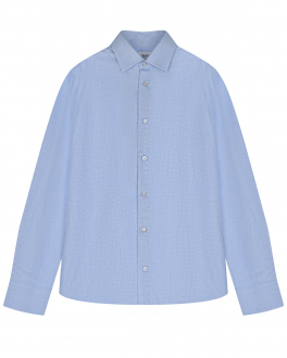 Голубая рубашка силуэта Slim Silver Spoon Голубой, арт. SSFSB-229-18042-357 357 | Фото 1