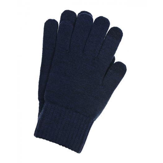 Темно-синие перчатки Touch Screen Norveg | Фото 1