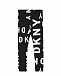 Черные леггинсы с белым логотипом  | Фото 2