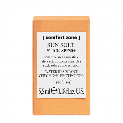 Водостойкий солнцезащитный стик SUN SOUL SPF 50+, 5,5мл Comfort zone | Фото 1