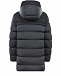 Удлиненная черная куртка с накладными карманами Herno | Фото 2