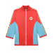 Красная спортивная куртка с голубыми вставками GUCCI | Фото 1