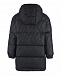 Черное стеганое пальто с капюшоном Fendi | Фото 2