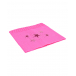 Розовый шарф-ворот со звездами, 25x23 см Catya | Фото 1