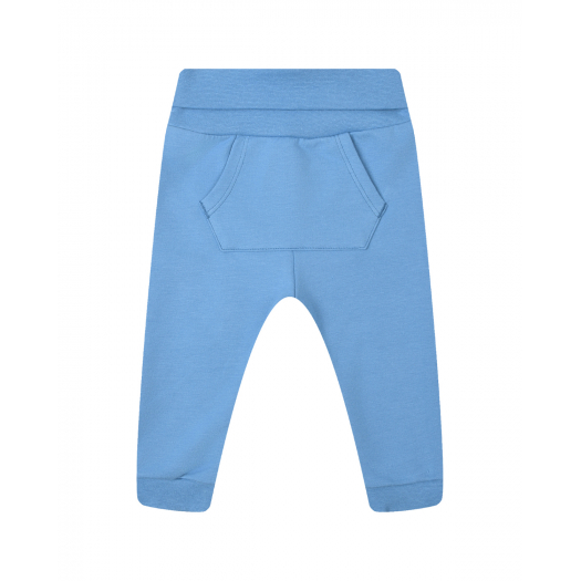 Синие спортивные брюки Sanetta Kidswear | Фото 1