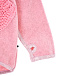 Розовая спортивная куртка с карманами-варежками Molo | Фото 4