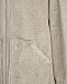 Серое пальто из экомеха с капюшоном Parosh | Фото 7