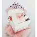 Мягкая игрушка Кролик happy blush розовый, 25 см Doudou et Compagnie | Фото 5