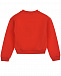 Красный свитшот с глиттером и принтом Moschino | Фото 2