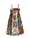 Хлопковый сарафан на тонких бретелях Dolce&Gabbana | Фото 2