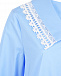 Голубое платье с кружевной отделкой Vivetta | Фото 3