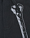 Черные спортивные брюки с принтом &quot;кости&quot; Stella McCartney | Фото 3