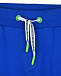 Синий спортивный костюм с зеленым логотипом Bikkembergs | Фото 8