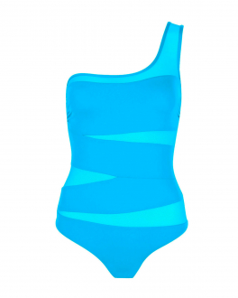 Слитный купальник на одно плечо NATAYAKIM , арт. NY-017/19 LADY BLUE | Фото 1