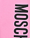 Леггинсы с вертикальным лого. розовые Moschino | Фото 3