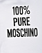 Спортивные брюки с принтом &quot;100% Pure Moschino&quot;, белые  | Фото 3