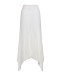 Белая плиссированная юбка с асимметричным подолом Joseph | Фото 5