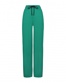 Зеленые брюки прямого кроя Dan Maralex Зеленый, арт. 361392214 | Фото 1