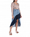 Джинсовая юбка с темным воланом Forte dei Marmi Couture | Фото 2
