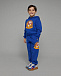 Синие спортивные брюки с принтом &quot;too cool for school&quot; Dolce&Gabbana | Фото 2
