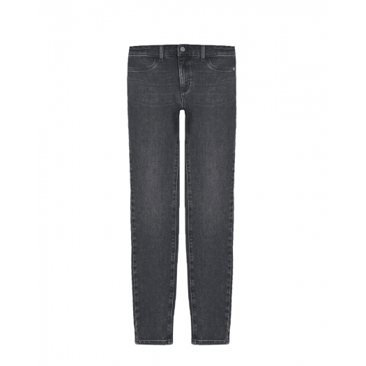 Черные джинсы regular fit Emporio Armani | Фото 1