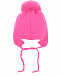 Розовая шапка с помпоном Catya | Фото 2