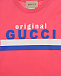 Розовая футболка с логотипом GUCCI | Фото 4