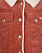 Вельветовая куртка с воротником из эко-меха  | Фото 3
