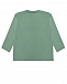 Зелено-серый свитшот с принтом &quot;Собаки&quot; Sanetta Kidswear | Фото 2