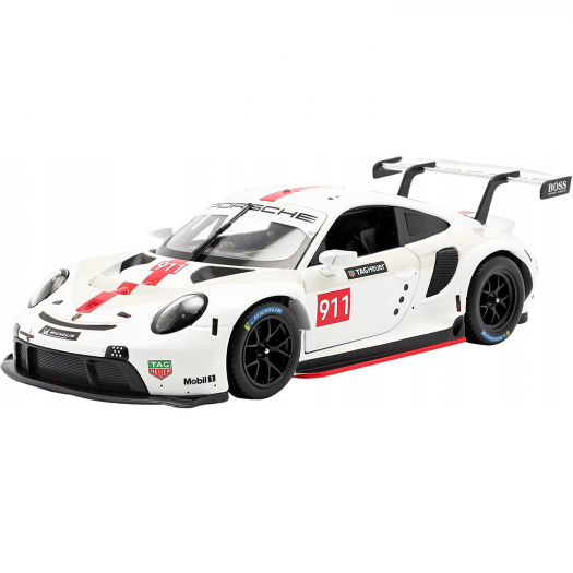 Машинка BB 1:24 RACING - Porsche 911 RSR GT Bburago | Фото 1
