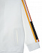 Белая спортивная куртка с лампасами Fendi | Фото 3